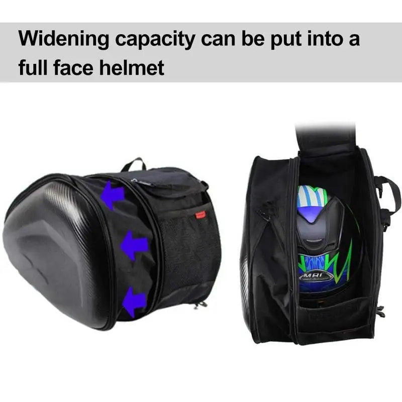 Sacoches Moto Étanches x2 – Rangement Casque & Accessoires + Housses Anti-Pluie Offertes