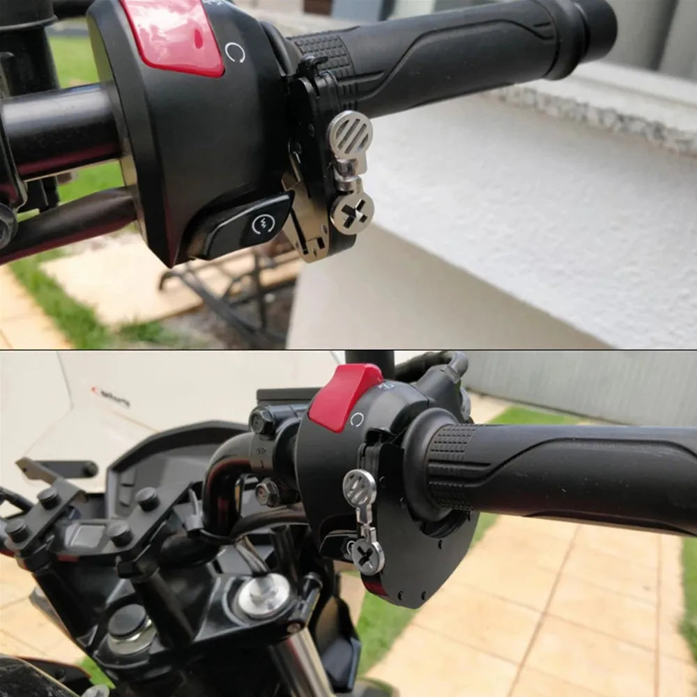 Régulateur de Vitesse Mécanique Moto – Fixation Rapide sur Poignée d’Accélérateur