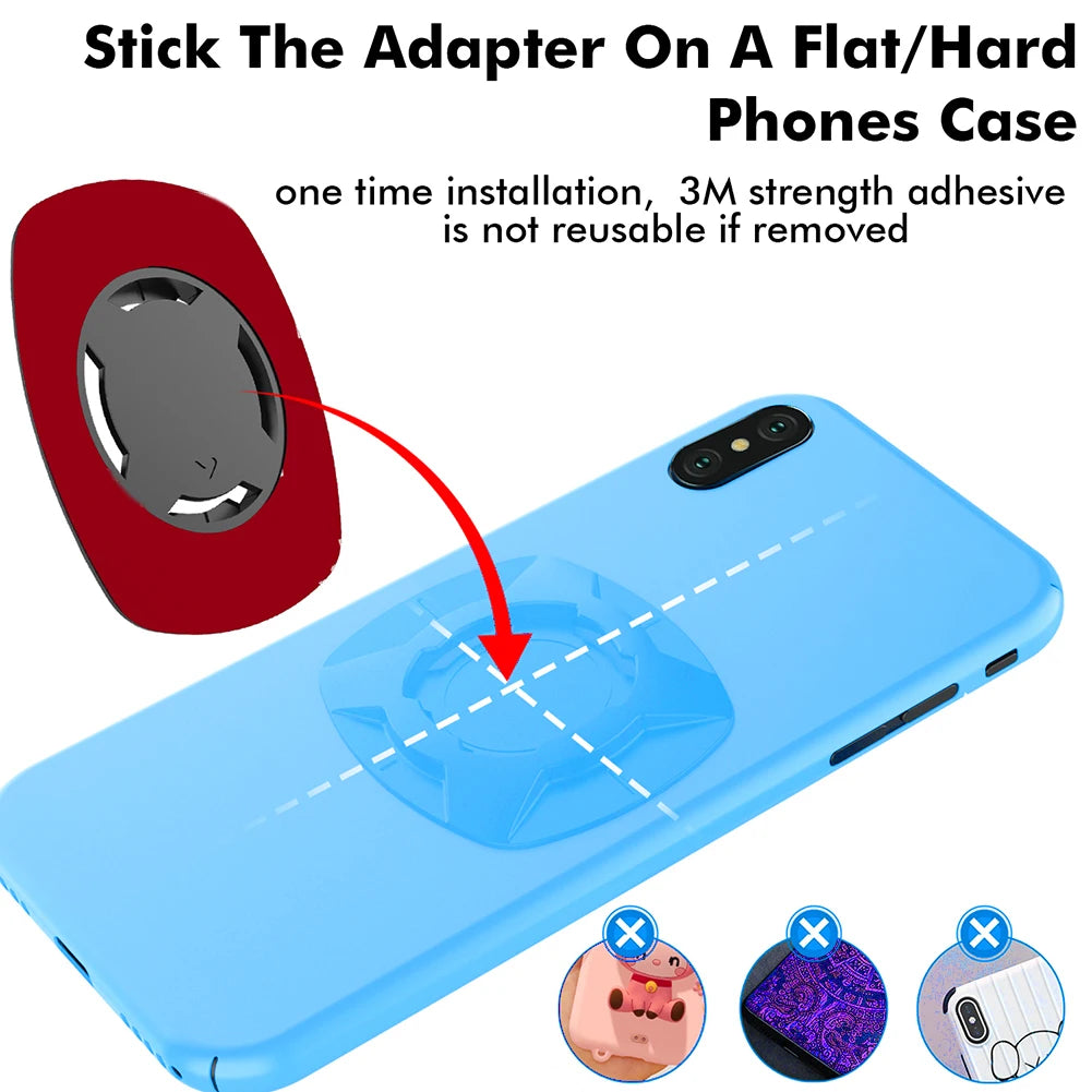 Support Téléphone Moto type "QUAD LOCK" – Anti Vibrations, Auto-verrouillage, Anti Chocs