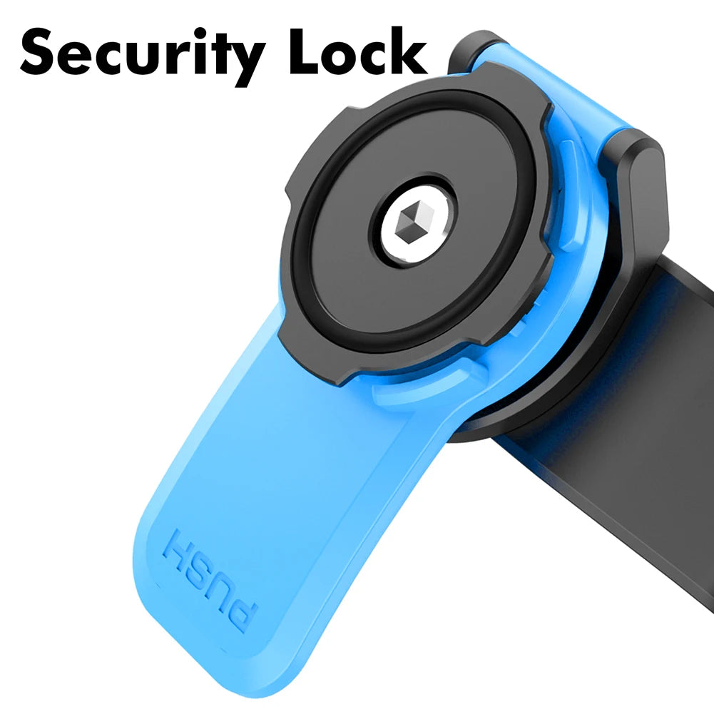 Support Téléphone Moto type "QUAD LOCK" – Anti Vibrations, Auto-verrouillage, Anti Chocs